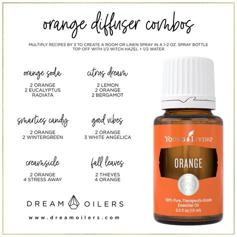 Orange Oil Blends, Diffuser Blends With Orange, Happy Diffuser Blends, Orange Diffuser Blends, Orange Essential Oil Young Living, Diffuser Blends Doterra, Young Living Diffuser Recipes, Orange Essential Oil Blends, Young Living Orange