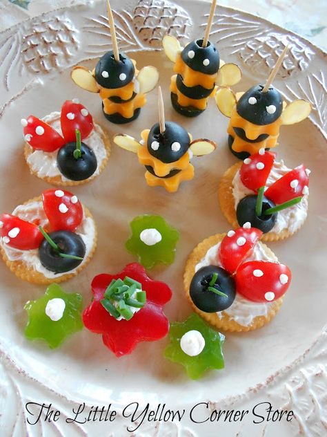 Appetizer For Kids, Fairy Food, Kids Tea Party, Appetizers For Kids, Easter Appetizers, Fairy Tea Parties, Birthday Party Snacks, Decorações Com Comidas, Food Art For Kids