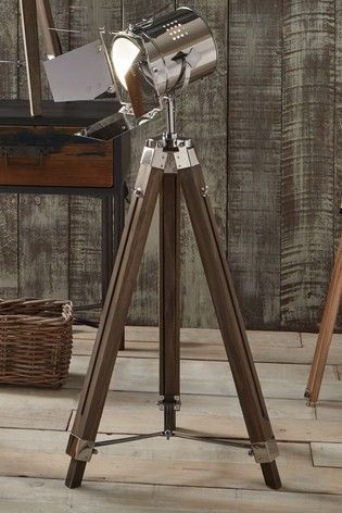 Led Floor Lights, Studio Lamp, Grey Wood Floors, Table Lamp Office, Tripod Floor Lamp, Wood Floor Lamp, Side Table Lamps, Transitional Modern, Table Lamps For Bedroom