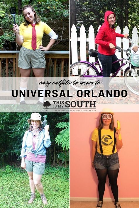 What can make your vacation to Universal Orlando even better? Dressing like your favorite characters! This is both fun and appropriate for all ages. It is especially fun for groups, whether you’re visiting as a family, a bachelorette party, or a fan event. Get some inspiration and tips to dress like your favorite characters while visiting Universal Orlando. #vacation #disney #OrlandoFlorida #tips #UniversalOrlando Universal Outfits, Florida Winter, Png Outfits, Easy Cosplay, Girlfriends Getaway, Orlando Vacation, Orange Hoodie, Universal Studios Orlando, Universal Orlando Resort