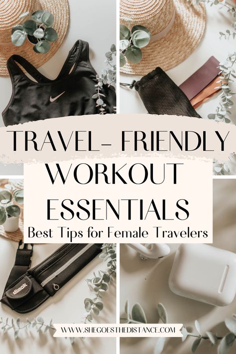 Working Out On Vacation, Yoga Retreat Packing List, Travel Workouts, Travel Wellness, Travel Exercise, Vacation Workout, Yoga Essentials, Killer Workouts, Extreme Workouts