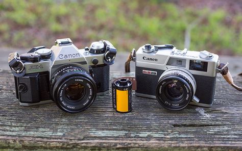 Film Developing, Reflex Camera, Rangefinder Camera, Canon Lens, Film Cameras, Dark Room, Slr Camera, Film Camera, Pros And Cons