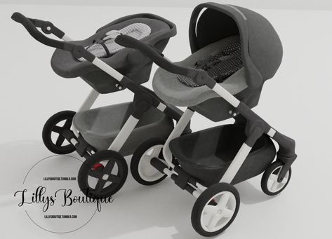 The Sims 4 Cc Baby, Sims 4 Cc Baby, Sims 4 Infant, The Sims 4 Bebes, Carseat Stroller, Toddler Cc Sims 4, Infant Stroller, The Sims 4 Cabelos, Sims Baby