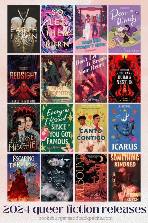 Queer book releases in 2024 (LGBTQ+ science fiction to romantasy to YA contemporary) — Books, Burgers and Backpacks Queer Enemies To Lovers Books, Ya Lgbtq Books, Queer Shows To Watch, Queer Ya Books, Spicy Queer Books, Lgbtq Fantasy Books, Spicy Gay Books To Read, Gay Books Recommendation, New Book Releases 2024