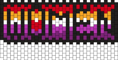 Crumpet's Kandi Patterns - Pony Bead Patterns for Kandi Cuffs | Perler Bead Patterns Hand Embroidery Patterns Free Printable, Beading Patterns Free Tutorials, Cross Stitch Patterns Free Disney, Kandi Cuff Patterns, Hand Embroidery Patterns Free, Knitting Patterns Free Blanket, Diy Kandi, Knitting Patterns Free Cardigans, Crumpets