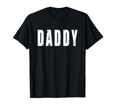 Daddy Fathers Day Fatherhood Papa Best Dad Ever Family Life T-Shirt Dad Shirts, Cute Halloween, Fashion Brands, T Shirts, Halloween, Funny, T Shirt, Design