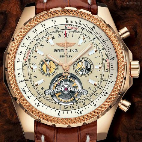 Most Expensive Rolex, Bentley Mulliner, Breitling Bentley, Tourbillon Watch, Skeleton Watches, Breitling Watches, Amazing Watches, Luxury Timepieces, Seiko Watches