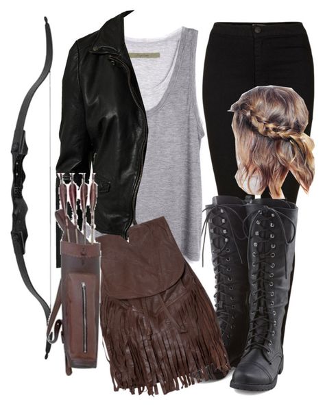 Lexy's Escape by lili-c on Polyvore featuring Enza Costa, MuuBaa, Topshop and Motel Dystopian Fashion Women, Dystopian Clothes, Twd Oc, Hunger Games Outfits, Zombie Apocalypse Outfit, Apocalypse Fashion, Teen Wolf Outfits, Runners Outfit, Dystopian Fashion