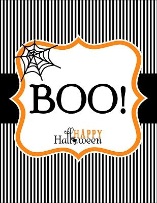 free printable: happy halloween "boo" sings and enclosure. Boo Halloween Sign, Booed Printable, Halloween Ephemera, Imprimibles Halloween, Friday Funny, You've Been Booed, Boo Sign, Halloween Printables Free, Carte Halloween