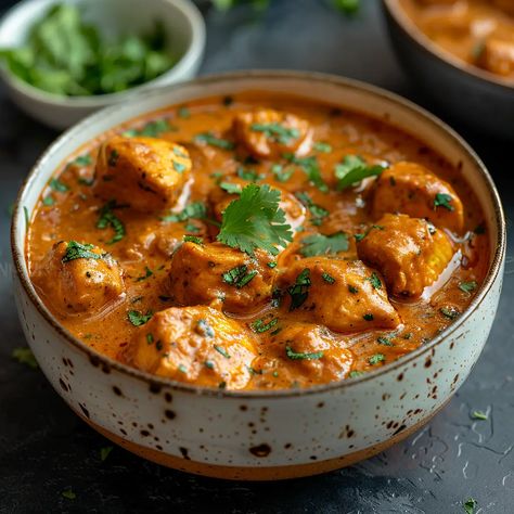 Many people around the world love the rich, savory tastes of Indian chicken Tikka Masala. We marinated soft pieces of chicken in a spicy yogurt mixture, grilled them until they were just right, and then simmered them in a creamy tomato-based sauce for this rich and creamy curry. The smoky chicken on the grill and the velvety sauce made with a mix of fragrant spices make for a meal that is both warming and very tasty. Hot steamed rice, naan bread, or roti are the best sides to go with Chicken Tikka Masala for a really filling meal. Chicken Tikka Grilled, Sides To Go With Chicken, Indian Chicken Tikka Masala, Indian Chicken Tikka, Continental Cuisine, Chicken On The Grill, Best Sides, Creamy Curry, Chicken Tikka Masala Recipes