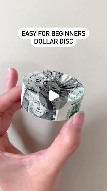 Folding A Dollar Bill, Money Craft Ideas, Fun Ways To Fold Money, Money As Gifts Creative, Dollar Folding Easy, Folding Dollars Into Shapes, How To Give Money As A Gift, Cool Ways To Fold Money, Folded Money Gifts Dollar Bills