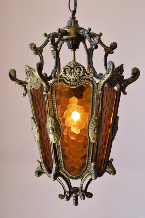 Brass Lantern Pendant Vintage Crystal chandelier French Style Chandelier Antique Brass Lighting Home Chandelier Kitchen Bar Lustre lamp Antique Hanging Lights, Antique Lamps Vintage Lighting, Ornate Lamp, Victorian Lantern, Medieval Lantern, Brass Lantern Pendant, Crystal Lantern, Chandelier French, Lantern Vintage