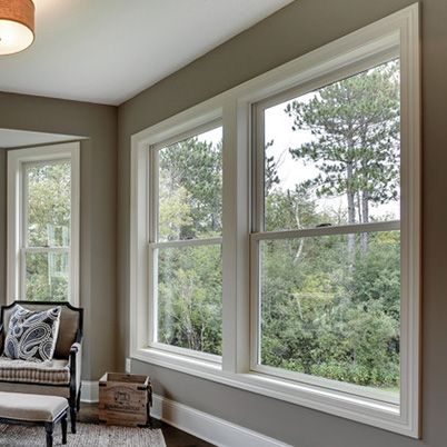 Double-Hung & Single-Hung Windows | Andersen Windows Single Pane Windows, Sunroom Windows, Single Hung Windows, Double Pane Windows, Andersen Windows, Double Hung Windows, Shop House Ideas, Windows Exterior, Sliding Windows