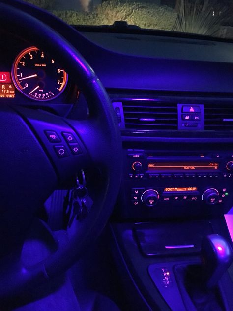 2007 BMW 328i LED interior lighting. Bmw Photo, Tmax Yamaha, Cars Driving, Bmw Interior, Bmw Girl, Car Goals, Mercedes Car, Kid Friendly Travel Destinations, Driving Photography