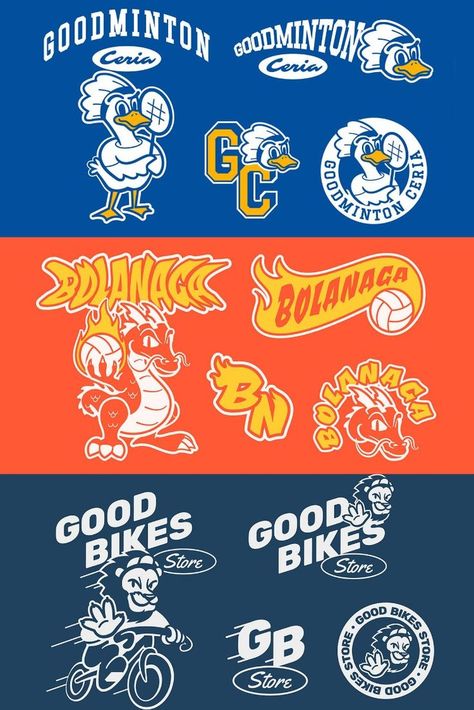 I will create college sports animal mascot logo Mascot Logo Branding, College Mascots Logo, Sports Mascot Design, Animal Mascot Logo, Vintage College Mascot, Retro Sports Logo, Vintage Mascot Logo, Retro Mascot Logo, Brand Mascot Design