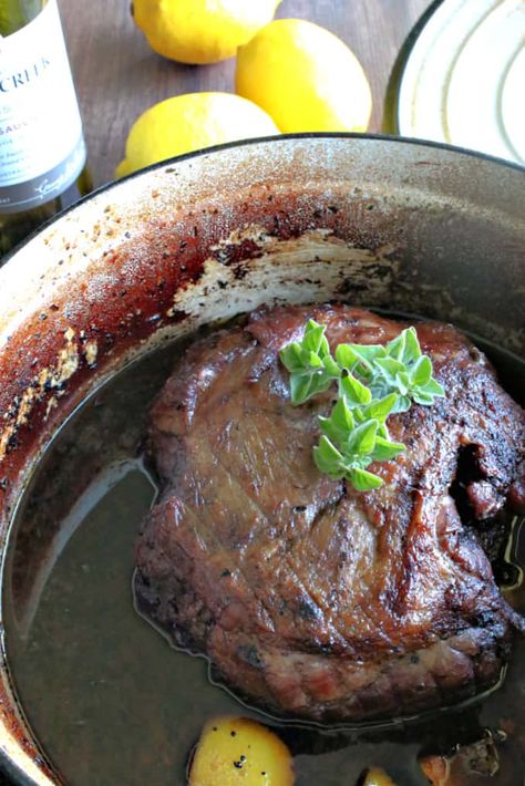 Braised Lamb Leg, Braised Lamb Chops, Braised Leg Of Lamb, Lamb Casserole, Boneless Leg Of Lamb, Lamb Leg Recipes, Roasted Baby Potatoes, Honey Bread, Lamb Leg