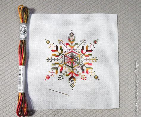 This a Counted Cross Stitch PATTERN only - no fabric or floss is included in this purchase. It is designed for intermediate stitchers and includes whole stitches, moderate backstitch and 36 French knots (or beads). It is designed especially to show off the pretty variations in a Dmc Cross Stitch Patterns Free, Snowflake Cross Stitch Pattern, Christmas Cross Stitch Patterns Free, Cross Stitch Embroidery Patterns, Snowflake Cross Stitch, French Cross Stitch, Holiday Cross Stitch, Xmas Cross Stitch, Winter Cross Stitch