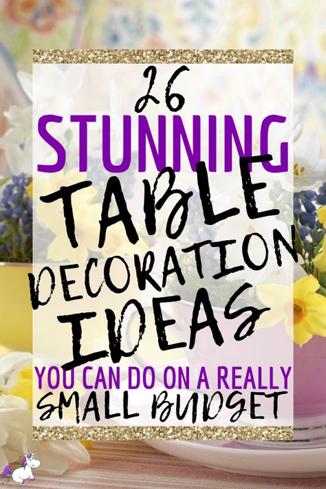 26 Great Table Decoration Ideas! - The Mummy Front Cheap Table Decorations, Wine Glass Centerpieces, Simple Table Decorations, Rehearsal Dinner Decorations, Table Decoration Ideas, Cheap Table, Birthday Table Decorations, Tafel Decor, Succulent Centerpieces