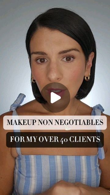 Kate | Makeup Tips on Instagram: "My Makeup Non Negotiables for My Over 40 Clients
A few of the things that I will always do to ensure you feel like the best version of you! 🤍🤍

#makeupprep #makeupover40 #beautyover40 #beautysecrets #promakeup #promua #mua #facialoil" Over 40 Glam Makeup, Makeup Ideas For Over 40 Over 40, Anti Aging Makeup Look Younger, 35+ Makeup, How To Do Makeup In Your 40s, Over 40s Makeup, 40 Year Old Makeup Tutorials, Best Drugstore Foundation For Over 40, Makeup For 40 Year Old Women Over 40