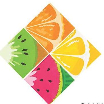 Tutti Fruitti Party, Twotti Fruity, Tutti Frutti Birthday Party, Tutti Frutti Party, Fruit Birthday Party, Tissue Paper Garlands, Pineapple Tattoo, Fruit Birthday, Big Juicy