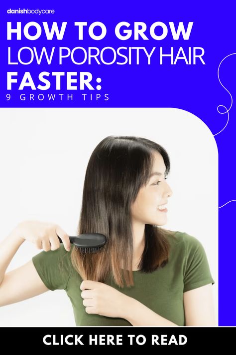 Wondering How to Grow Low Porosity Hair? Discover the Ultimate Guide! Our post shares valuable tips and practices to promote healthy hair growth for low porosity locks. From moisture retention to nurturing routines, we've got you covered! Ready to achieve your dream hair length? Click the link to check out the post and nurture your low porosity hair to its fullest potential! Hair Growth For Low Porosity Hair, Low Porosity Hair Growth Tips, How To Check Hair Porosity, Low Hair Porosity Tips, Type 2b Hair, Deep Hair Conditioner, Low Porosity Hair, Low Porosity, How To Grow Your Hair Faster