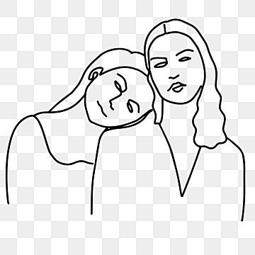 sister drawing,sister sketch,line art,sister,women,sisters,siblings,girls,girl,young,pretty,line,art,illustraion,vector,sweet,portrait Drawing For Sister, Pretty Line Art, Sketch Line Art, Rat Drawing, Sisters Drawing, Sister Pictures, Line Art Illustration, Sisters Art, Girls Sister