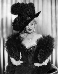 Mae West actress in a corset dress and fur. #feather #hat #vintage #fashion #satin #burlesque #corset #diamonds Mae West Movies, Mae West Quotes, Mae West, Old Hollywood Glam, Hooray For Hollywood, Actrices Hollywood, After Life, Old Hollywood Glamour, Golden Age Of Hollywood