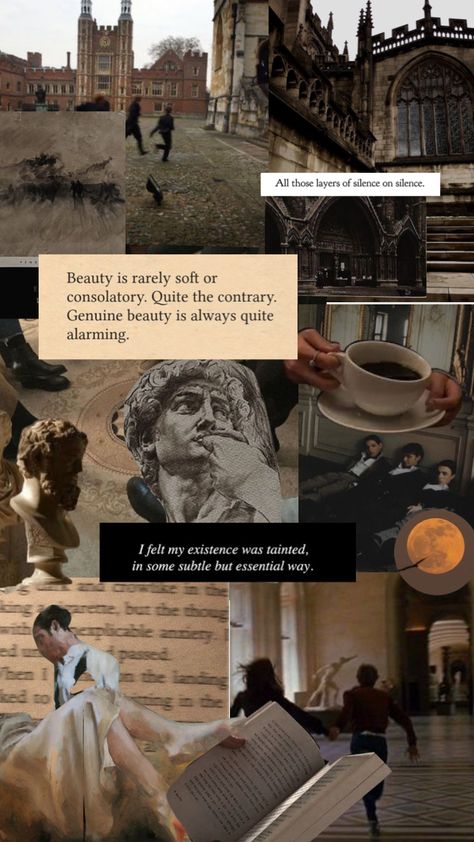 History And Literature Aesthetic, Genius Aesthetic Wallpaper, Camila Secret History, The Secret History Moodboard, History Core Aesthetic, History Wallpaper Aesthetic, History Of Art Aesthetic, Secret History Wallpaper, The Secret History Wallpaper