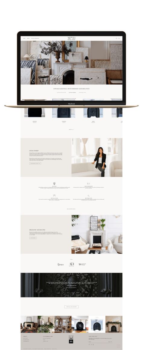 When it comes to Shopify website design, you need more than just a pretty template. Your brand deserves a website that stands out as the perfect fit for your ideal clients. That's where luxury web design portfolios come in - they provide ecommerce website design inspiration that's tailored to your brand. Don't settle for a generic, messy, or stale website. Invest in a website that reflects your best work and impresses your clients. With a polished and never-replicated website. Luxury Shopify Theme, Ecommerce Website Design Inspiration, Luxury Web Design, Shopify Templates, Modern Website Design, Shopify Website Design, Ecommerce Design, Ecommerce Website Design, Luxury Services