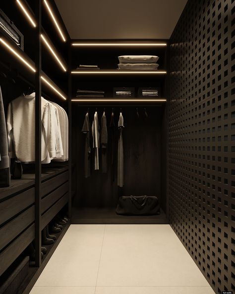 Walls Interior Design, Dark Closet, Olive House, Aesthetic Closet, Miami Interiors, Florida Interior Design, Miami Interior Design, Neon Bedroom, Walk In Closet Design