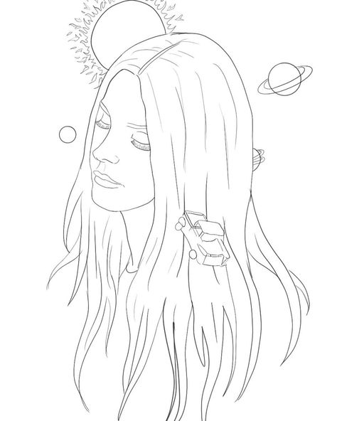 @lanadelrey . . . . . . . . . . . #lanadelrey #art #drawing #digitalart #digitaldrawing #outlines #blackandwhite #space #planets #love Lana Del Rey Tattoos, Lana Del Rey Art, Tattoo Flash Sheet, صفحات التلوين, Space Planets, Pop Art Wallpaper, Outline Art, Outline Drawings, Sketches Easy