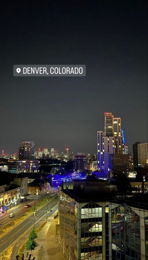 Colorado Vision Board, Downtown Denver Aesthetic, Colorado Springs Aesthetic, Denver Colorado Aesthetic, Denver Aesthetic, Denver Nightlife, Colorado Aesthetic, Denver Photography, City View Night