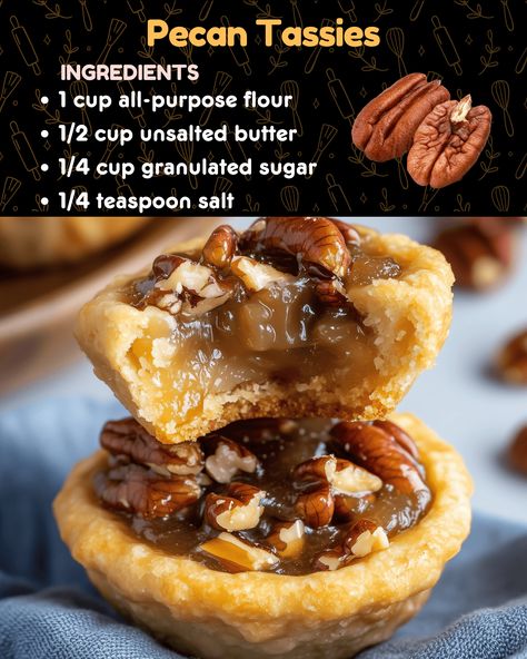 Pecan Tassies Miniature Christmas Cookies, Nut Cup Cookies, Carmel Turtles Pecan Cookies, Best Pecan Tassies Recipe, Pecan Pie Tassies, Pecan Bites Easy, Pecan Pie Tassies Recipe, Mini Pecan Tassies, Butter Pecan Recipes