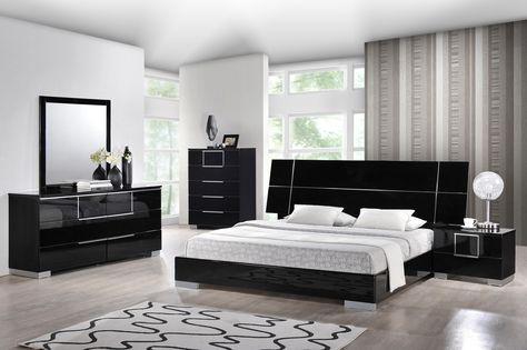 Global Furniture USA Hailey | Wayfair Bedroom Sets Furniture Queen, Unique Bedroom Furniture, Black Bedroom Sets, Teen Bedroom Sets, Bedroom Set Designs, King Bedroom Furniture, French Furniture Bedroom, Italian Bedroom Furniture, Complete Bedroom Set