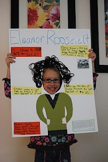 Step into History Biography Project: Third grade biography poster project. Student becomes the historical person when presenting their poster. Blog entry includes link to project instructions. Biography Project, 3rd Grade Social Studies, Atticus Finch, Biography Books, Author Studies, Social Studies Activities, Famous Musicians, Colonial America, Library Lessons