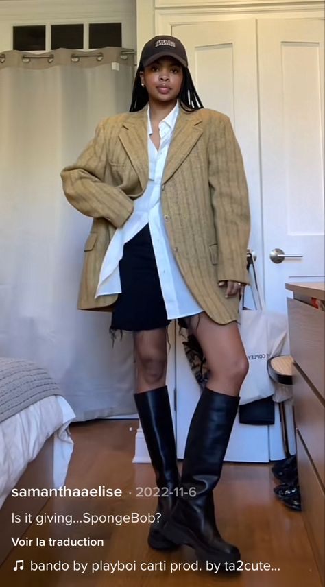 Oversized blazer look Oversized Blazer And Shorts Outfit, Plaid Oversized Blazer Outfit, Oversized Blazer Outfit 2023, Layered Blazer Outfit, Oversized Blazer Photoshoot, Over Size Blazer Outfits, Boxy Blazer Outfit, Beige Oversized Blazer Outfit, Oversized Grey Blazer Outfit