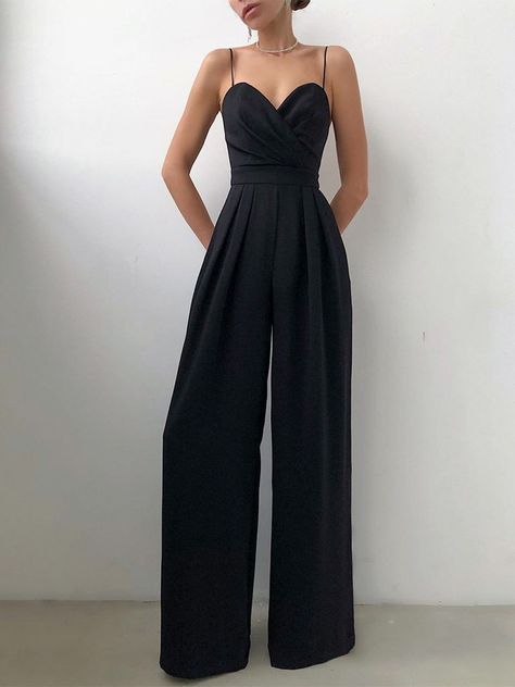 Semi Formal Outfits For Women Parties, Formal Outfits For Women Parties, Outfit Graduacion, Semi Formal Outfits For Women, Semi Formal Outfit, Semi Formal Outfits, Jumpsuit Outfits, Party Outfits For Women, Cami Jumpsuit