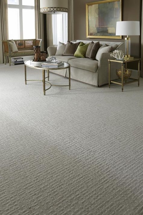 Hot Carpet and Rug Styles for 2015: Milliken's new "Crystal Stitch" carpet, introduced at TISE 2015, has many of this year's trendy features. Carpet Crochet, Carpet Diy, Hotel Carpet, Patterned Wall, Textured Carpet, Carpet Trends, Cheap Carpet Runners, Room Update, Carpet Styles