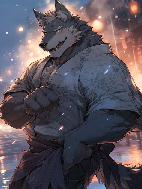 Miguel Ohara, Arte Peculiar, Werewolf Art, A Wolf, Wolf Art, Anime Dragon Ball Super, Anime Character, Animal Art, Brave