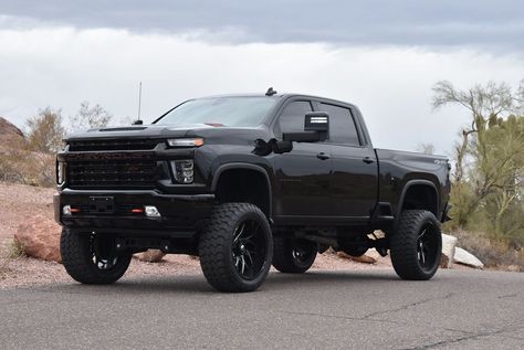 2021 Used Chevrolet Silverado 2500HD LIFTED 2021 CHEVY 2500HD DURAMAX LTZ MIDNIGHT PKG at TRUCKMAX Serving Pheonix, AZ, IID 20745728 Lifted Chevy Trucks Silverado 2500, Chevy 2500 Duramax 4x4, Silverado 2500 Hd Lifted, Lifted Duramax, Chevy Trucks Accessories, Chevy 2500hd, Chevy 2500, Lifted Silverado, Vintage Chevy Trucks