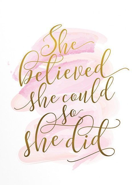 Gift for her, Wall art, Poster art, She believed she could, Inspirational quote, Pink and gold art, Feminine art, Motivational quote #ad #quote #inspirational #inspirationalquotes #motivation Inspirerende Ord, Motiverende Quotes, She Believed She Could, Inspirational Quote, Woman Quotes, The Words, Wallpaper Quotes, Favorite Quotes, Wise Words