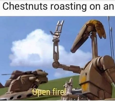 Funny Star Wars Memes, Prequel Memes, Star Wars Funny, Star Wars Quotes, Funny Star Wars, Star Wars Droids, High Ground, Star Wars Jokes, Star Wars Tattoo