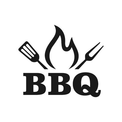 Vector graphic of bbq logo design templa... | Premium Vector #Freepik #vector #ribs #grill #bbq #bbq-ribs Bbq Logo Ideas, Bbq Clip Art, Grill Logo Design Ideas, Bbq Logo Design Ideas, Bbq Logo Design, Bbq Grill Logo, Grill Icon, Ribs Grill, Bbq Logo