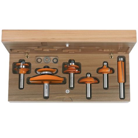 Raised Panel Router Bits, Making Cabinet Doors, Kitchen Manufacturers, Wood Magazine, Router Bit Set, Router Bit, Kitchen Doors, Cabinet Making, Raised Panel