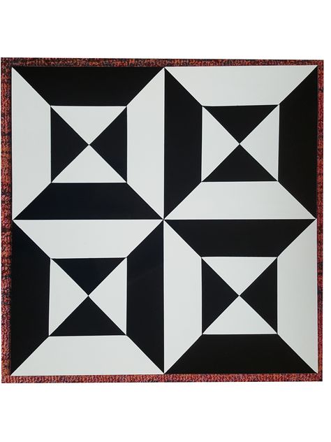 Geometric Art Black And White, Nirmana Bidang Non Geometri, Black And White Geometric Art, Modulo Art, Cool Easy Drawings, Geometric Shapes Design, Cute Easy Doodles, Barn Quilt Designs, 3d Art Drawing