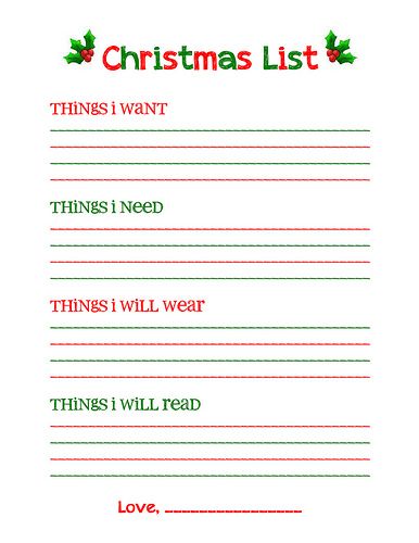 Christmas list. I added: small, med or large, neck size for my guys, gold or silver preference, favorite stores, I listed the store I shop at. Gift Exchange List, Lists Template, Christmas List Printable, Christmas Wish List Template, Christmas List Template, Christmas Lists, Things I Want, Christmas Planning, List Template