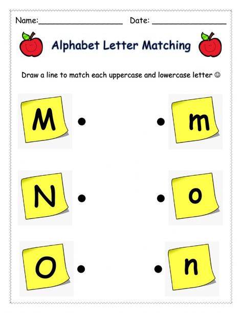 Learn Abc Activities, English Liveworksheet, Abc Matching, Letter Matching Worksheet, Alphabet Letter Matching, Letters Worksheets, Letter B Worksheets, Preschool Activities Printable, Abc Worksheets