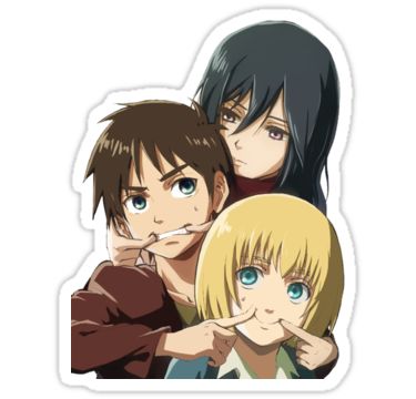 Attack On Titan Stickers, Friends Illustration, Anime Printables, Disney Sticker, Attack On Titan Fanart, Attack On Titan Levi, Anime Jokes, Cartoon Stickers, Anime Stickers