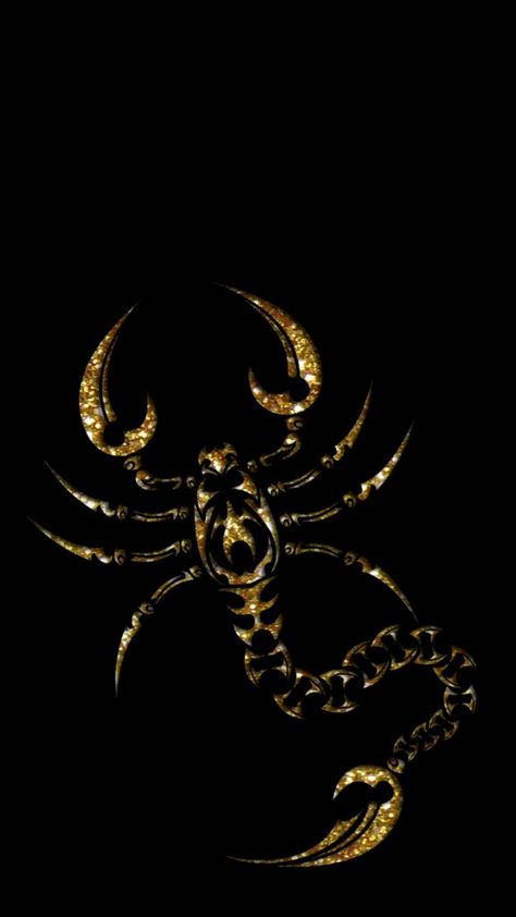 Download Golden Scorpion Wallpaper by illes1010 - 8c - Free on ZEDGE™ now. Browse millions of popular black Wallpapers and Ringtones on Zedge and personalize your phone to suit you. Browse our content now and free your phone Scorpio Magic, Spider Types, Scorpion Wallpaper, Scorpio Wallpaper, Scorpio Zodiac Tattoos, Scorpio Art, Black And Gold Aesthetic, Scorpio Tattoo, The Scorpio