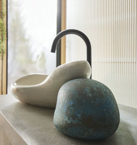 14 Products Bring Digital Inspiration into the Physical Realm - Metropolis Kohler Bathroom Sink, Kohler Sink, Daniel Arsham, Heritage Crafts, Sink Design, Ceramic Sink, Miami Design, Ceramic Vessel, Vessel Sink